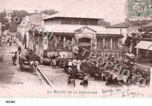 Ville de TREMBLADE(LA), carte postale ancienne