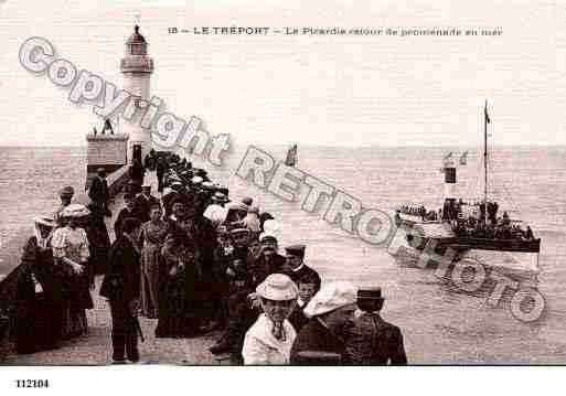 Ville de TREPORT(LE), carte postale ancienne