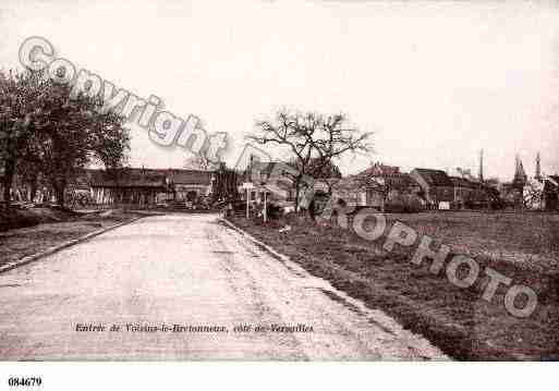 Ville de VOISINSLEBRETONNEUX, carte postale ancienne