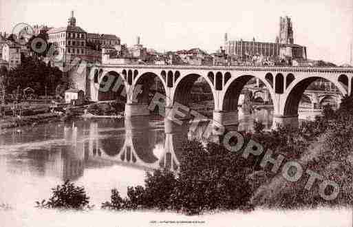 Ville de ALBI, carte postale ancienne