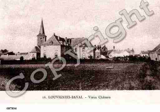 Ville de BAVAY, carte postale ancienne