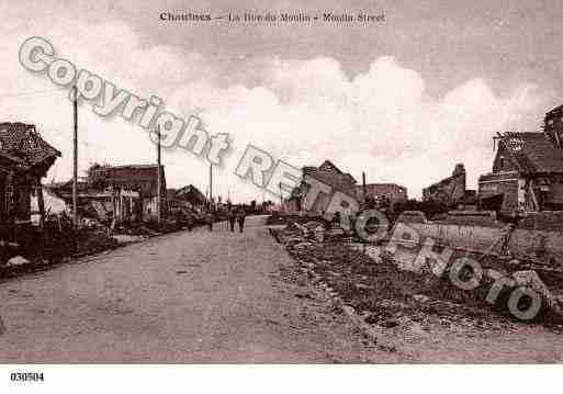 Ville de CHAULNES, carte postale ancienne