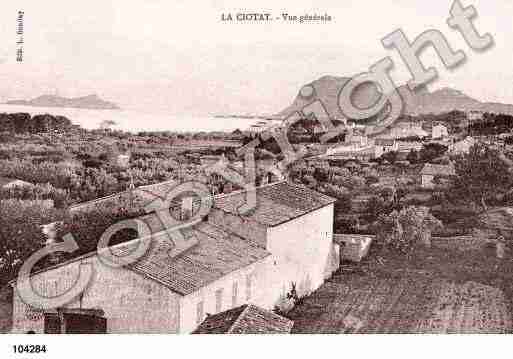 Ville de CIOTAT(LA), carte postale ancienne