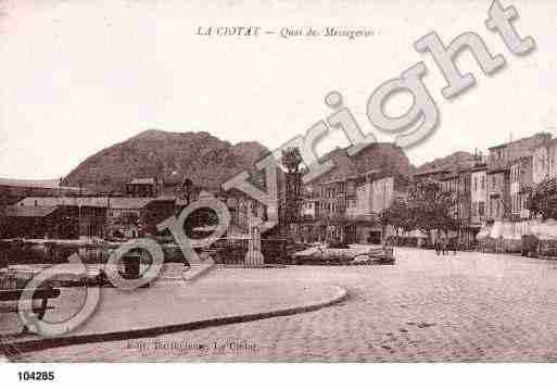 Ville de CIOTAT(LA), carte postale ancienne