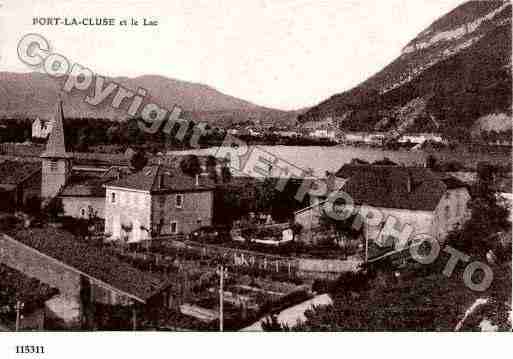 Ville de CLUSEETMIJOUX(LA), carte postale ancienne