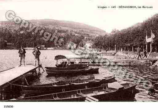 Ville de GERARDMER, carte postale ancienne