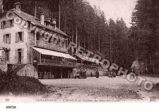 Ville de GERARDMER, carte postale ancienne