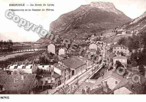 Ville de GRENOBLE, carte postale ancienne