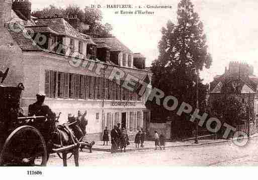 Ville de HARFLEUR, carte postale ancienne