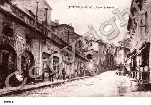 Ville de JOYEUSE, carte postale ancienne