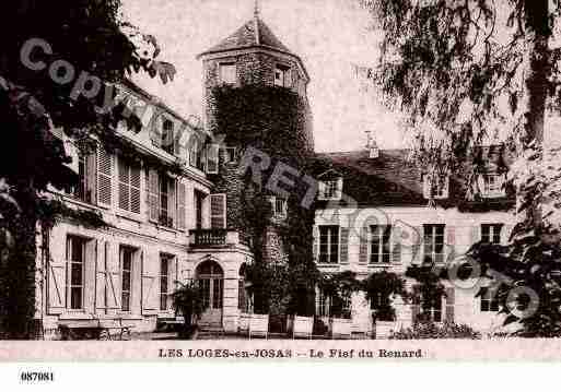 Ville de LOGESENJOSAS(LES), carte postale ancienne