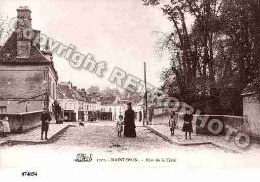 Ville de MAINTENON, carte postale ancienne