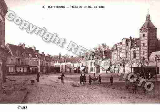 Ville de MAINTENON, carte postale ancienne