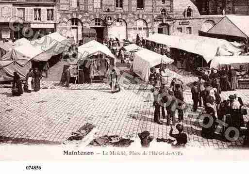 Ville de MAINTENON, carte postale ancienne