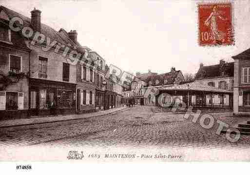 Ville de MAINTENON, carte postale ancienne