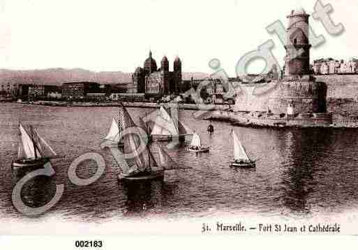 Ville de MARSEILLE, carte postale ancienne