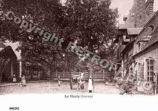 Ville de MAZIS(LE), carte postale ancienne