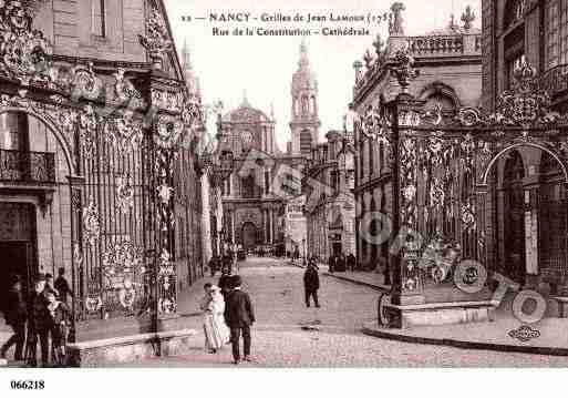 Ville de NANCY, carte postale ancienne