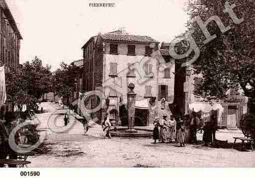 Ville de PIERREFEUDUVAR, carte postale ancienne