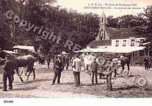 Ville de PITTEFAUX, carte postale ancienne