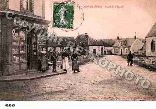 Ville de RANDONNAI, carte postale ancienne