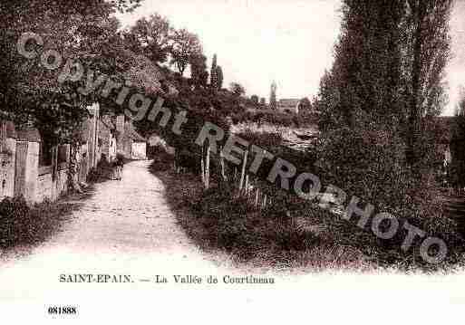 Ville de SAINTEPAIN, carte postale ancienne