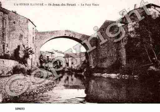 Ville de SAINTJEANDUBRUEL, carte postale ancienne