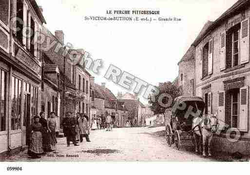 Ville de SAINTVICTORDEBUTHON, carte postale ancienne