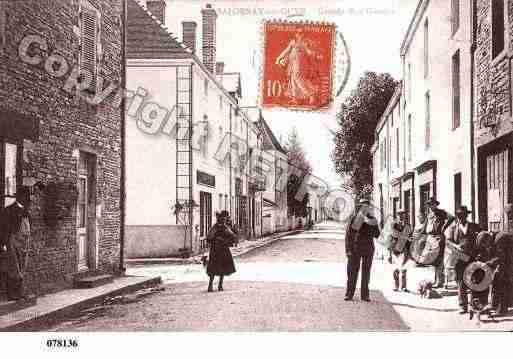 Ville de SALORNAYSURGUYE, carte postale ancienne