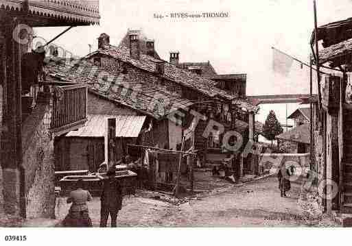 Ville de THONONLESBAINS, carte postale ancienne