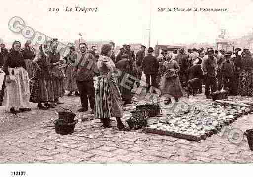 Ville de TREPORT(LE), carte postale ancienne