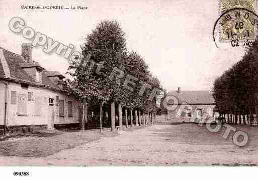 Ville de VAIRESOUSCORBIE, carte postale ancienne