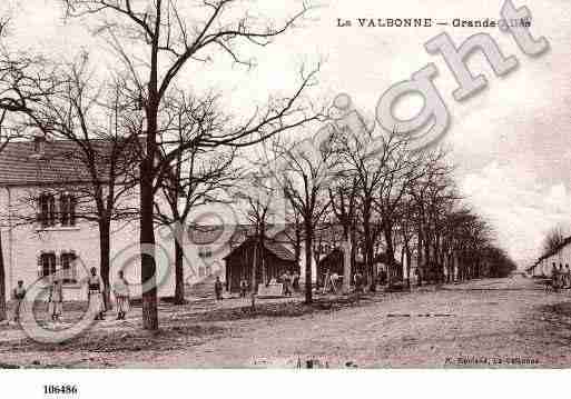 Ville de VALBONNE(LA), carte postale ancienne