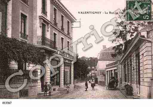 Ville de VALENTIGNEY, carte postale ancienne