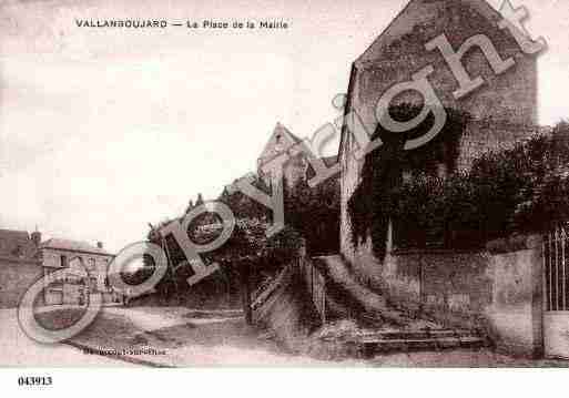 Ville de VALLANGOUJARD, carte postale ancienne