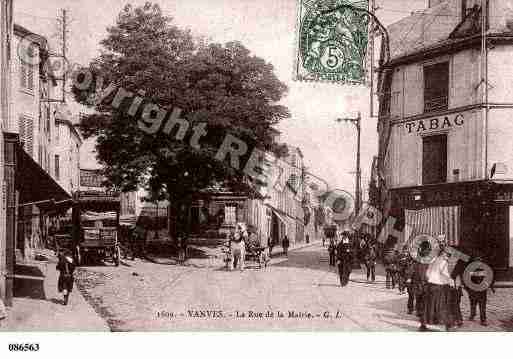 Ville de VANVES, carte postale ancienne