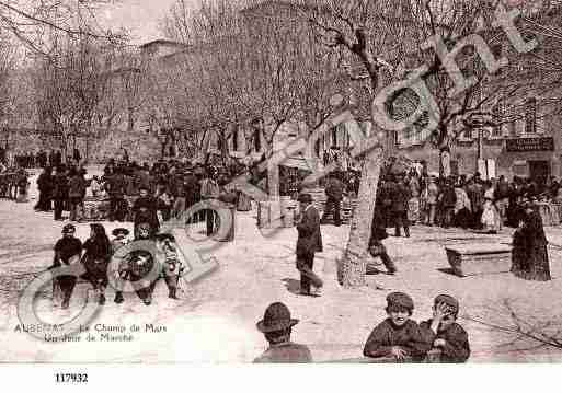 Ville de AUBENAS, carte postale ancienne