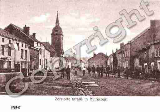 Ville de AUTRECOURTETPOURRON, carte postale ancienne