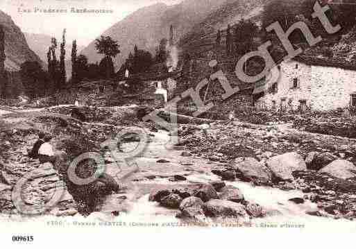 Ville de AUZAT, carte postale ancienne