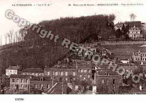 Ville de BOISGUILLAUME, carte postale ancienne