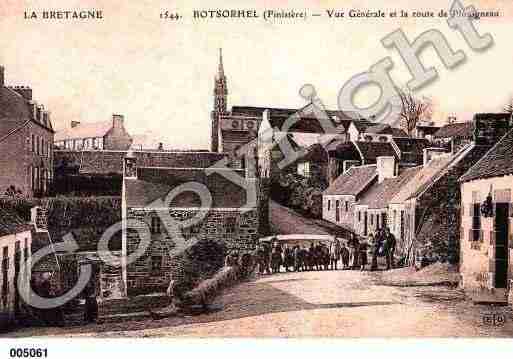 Ville de BOSTHOREL, carte postale ancienne