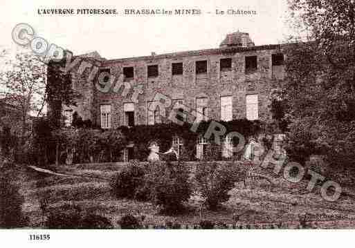 Ville de BRASSACLESMINES, carte postale ancienne