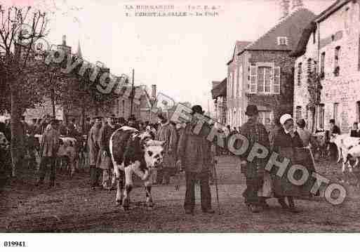 Ville de CERISYLASALLE, carte postale ancienne