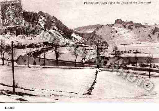 Ville de CLUSEETMIJOUX(LA), carte postale ancienne