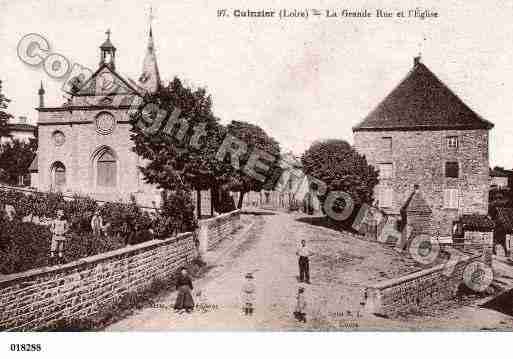 Ville de CUINZIER, carte postale ancienne