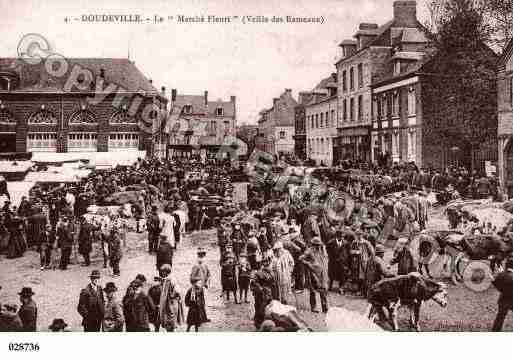 Ville de DOUDEVILLE, carte postale ancienne