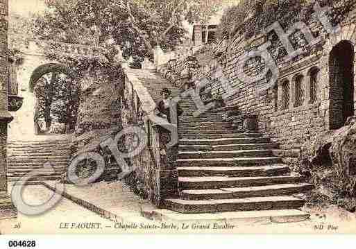 Ville de FAOUET(LE), carte postale ancienne