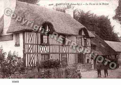Ville de HARFLEUR, carte postale ancienne Ville de HARFLEUR, carte postale ancienne
