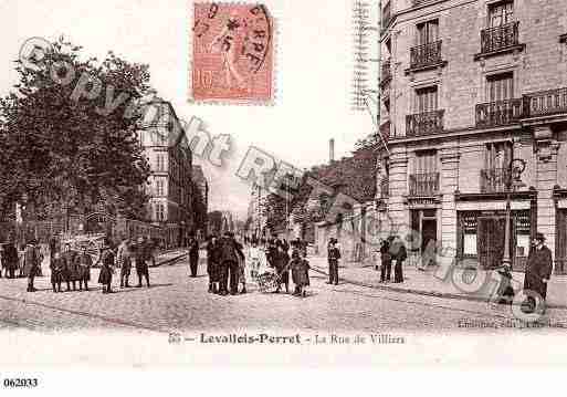 Ville de LEVALLOISPERRET, carte postale ancienne