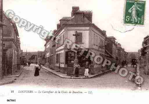 Ville de LOUVIERS, carte postale ancienne